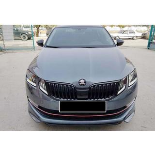 Přední lip spoiler nárazníku DPT V-1 (2017-2019, k lakování) Skoda Octavia III A7 2013–2019 fotografie 2