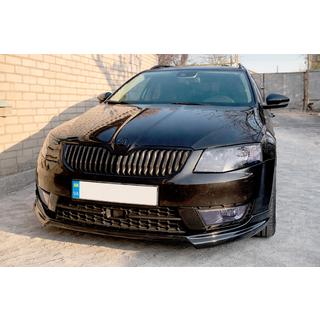 Přední lip spoiler DPT V-1 (2013-2017, k lakování) Skoda Octavia III A7 2013–2019 fotografie 2