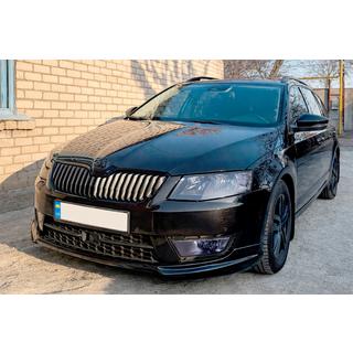 Přední lip spoiler DPT V-1 (2013-2017, k lakování) Skoda Octavia III A7 2013–2019 fotografie 1