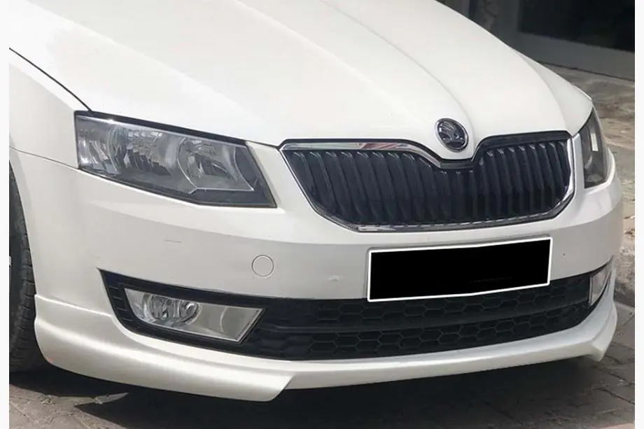 Skoda Octavia III A7 2013–2019 Přední lip spoiler DPT V-1 (2013-2017, k lakování) Fotografie 4