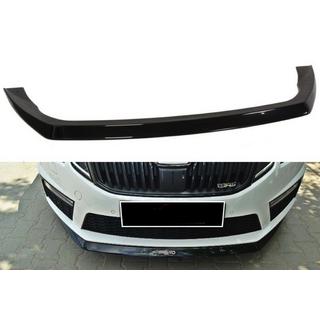 Přední lip nástavec DPT V-3 (2013-2017 RS, lesklá černá) Skoda Octavia III A7 2013–2019 fotografie 1