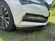 Skoda Superb 2015–2024 Přední lip spoiler DPT V-2 (2015-2020, černý lesk) fotografie 5