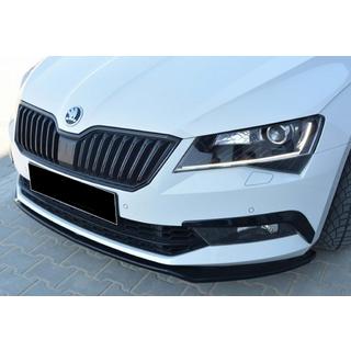 Přední lip spoiler DPT V-2 (2015-2020, černý lesk) fotografie 2