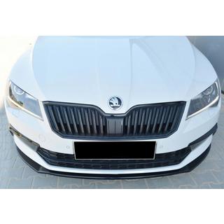 Přední lip spoiler DPT V-2 (2015-2020, černý lesk) fotografie 4
