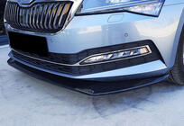 Skoda Superb 2015–2024 Přední lip spoiler DPT V-3 (2015-2020, lesklá černá) fotografie 3