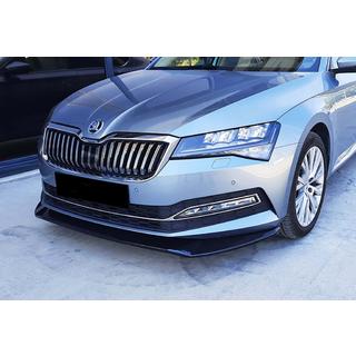 Přední lip spoiler DPT V-3 (2015-2020, lesklá černá) Skoda Superb 2015–2024 fotografie 1