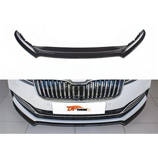 Přední lip spoiler DPT V-4 (2021-, lesklá černá) Skoda Superb 2015–2024 fotografie 1