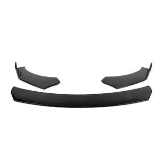 Univerzální přední lip spoiler DPT V-4 (ABS, černý lesk) fotografie 3