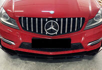 Univerzální přední lip spoiler DPT V-5 (ABS, černý lesk) fotografie 7