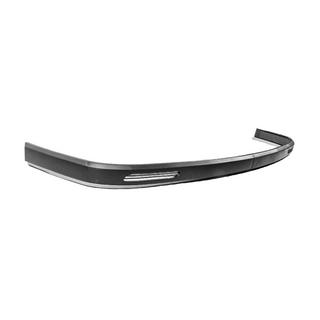 Univerzální přední lip spoiler DPT White V-1 (ABS, černý lesk) fotografie 3