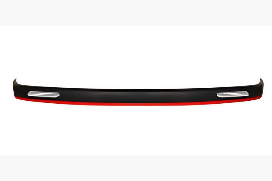 Univerzální přední lip spoiler DPT Red V-1 (ABS, černá lesklá) Image