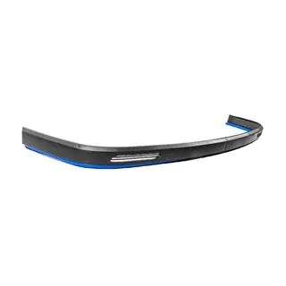 Univerzální přední lip spoiler DPT Blue V-1 (ABS, lesklá černá) fotografie 3