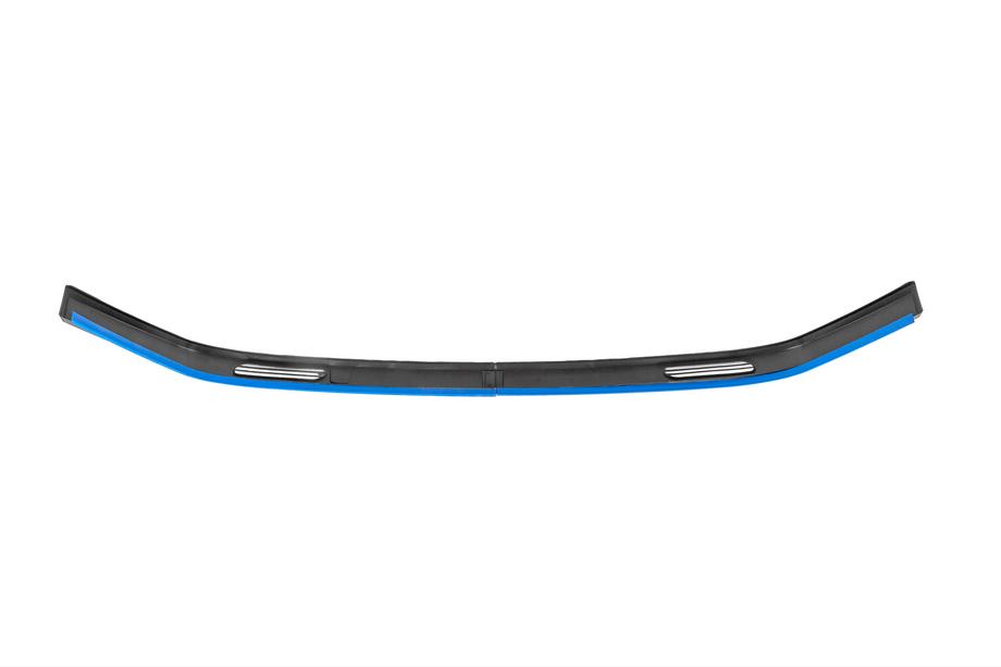 Univerzální přední lip spoiler DPT Blue V-1 (ABS, lesklá černá) Fotografie 5