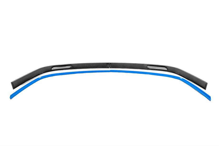 Univerzální přední lip spoiler DPT Blue V-1 (ABS, lesklá černá) Fotografie 6