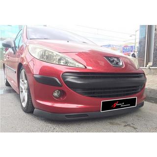 Univerzální přední lip spoiler DPT V-8 (ABS, černý lesk) fotografie 1