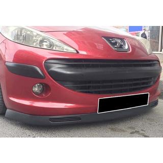 Univerzální přední lip spoiler DPT V-8 (ABS, černý lesk) fotografie 3