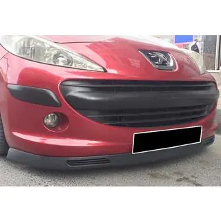 Univerzální přední lip spoiler DPT V-8 (ABS, černý lesk) fotografie 3
