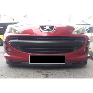 Univerzální přední lip spoiler DPT V-8 (ABS, černý lesk) fotografie 4