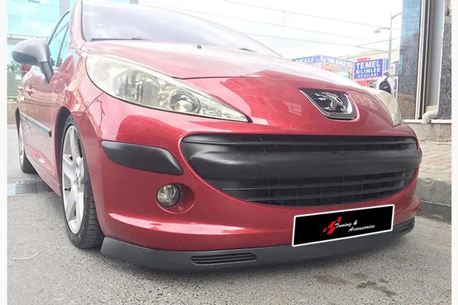 Univerzální přední lip spoiler DPT V-8 (ABS, černý lesk) Image