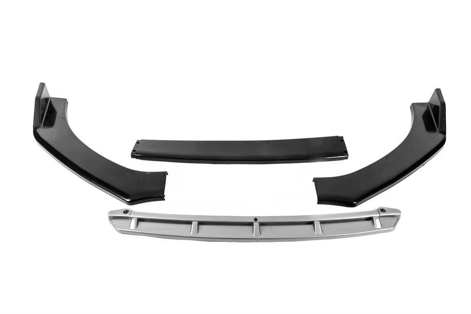 Univerzální přední lip nástavec DPT Black V-2 (ABS, černý lesk/šedý) Fotografie 4