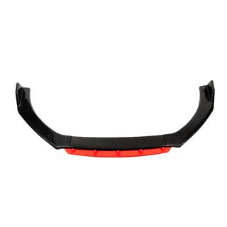 Univerzální přední lip spoiler na nárazník DPT Red V-2 (ABS, černý lesk) fotografie 1