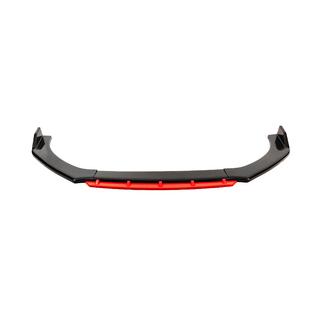 Univerzální přední lip spoiler na nárazník DPT Red V-2 (ABS, černý lesk) fotografie 2