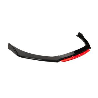 Univerzální přední lip spoiler na nárazník DPT Red V-2 (ABS, černý lesk) fotografie 4