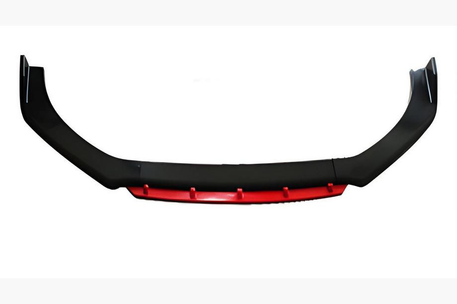 Univerzální přední lip spoiler na nárazník DPT Red V-2 (ABS, černý lesk) Image