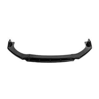 Univerzální přední lip spoiler DPT Black V-2 (ABS, černý lesk) fotografie 1