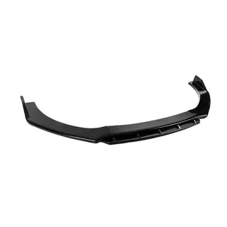 Univerzální přední lip spoiler DPT Black V-2 (ABS, černý lesk) fotografie 3