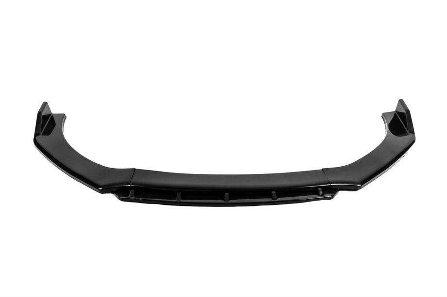 Univerzální přední lip spoiler DPT Black V-2 (ABS, černý lesk) Fotografie 1