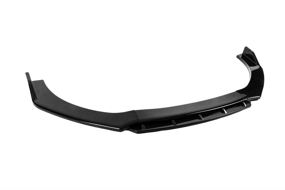 Univerzální přední lip spoiler DPT Black V-2 (ABS, černý lesk) Fotografie 3