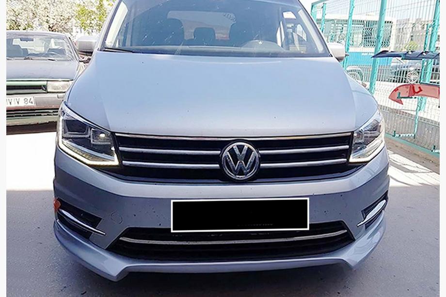 Volkswagen Caddy 2015–2020 Přední lip nástavec DPT (k lakování) Image