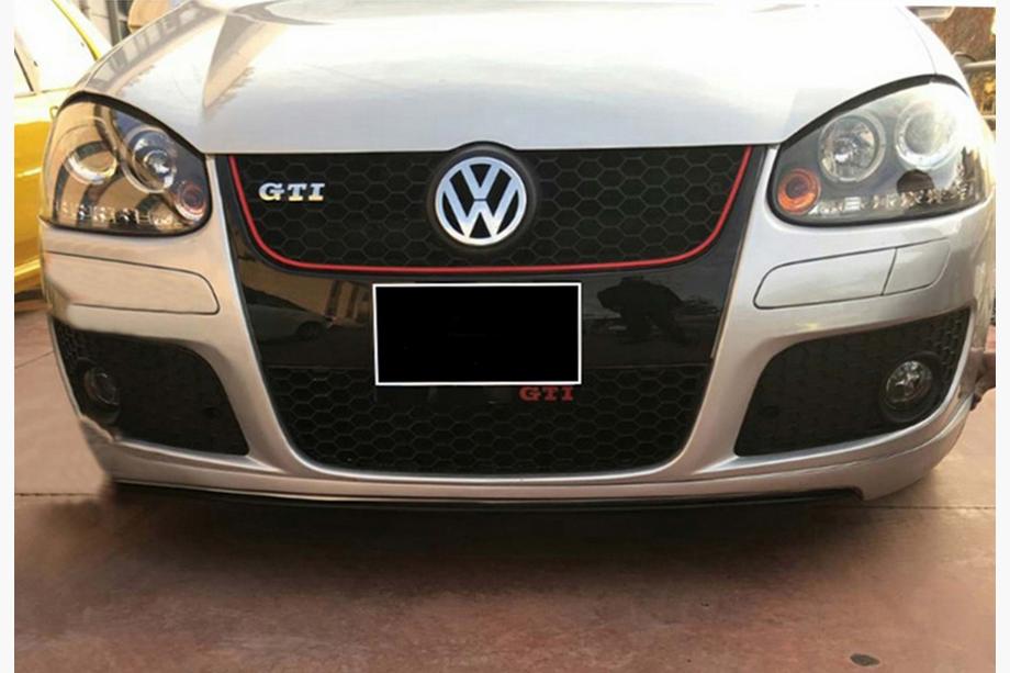 Volkswagen Golf 5 2003–2009 Přední lip nástavec DPT V-1 (pro GTI, černý lesk) Image