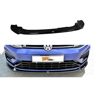 Přední lip spoiler DPT V-3 (pro R / R-Line HB, 2017-2019, lesklá černá) Volkswagen Golf 7/E-Golf 2012–2020 fotografie 1