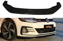 Volkswagen Golf 7/E-Golf 2012–2020 Přední lip nástavec DPT V-1 (pro GTI, 2017-2019, černý lesk) fotografie 1