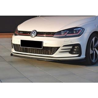 Přední lip spoiler DPT V-2 (pro GTI, 2017-2019, černý lesk) Volkswagen Golf 7/E-Golf 2012–2020 fotografie 1