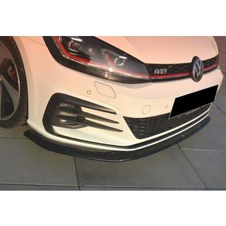 Přední lip spoiler DPT V-2 (pro GTI, 2017-2019, černý lesk) Volkswagen Golf 7/E-Golf 2012–2020 fotografie 3