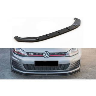 Přední lip nástavec DPT V-1 (pro GTI, 2012-2017, lesklá černá) Volkswagen Golf 7/E-Golf 2012–2020 fotografie 1