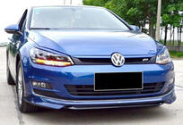 Volkswagen Golf 7/E-Golf 2012–2020 Přední lip spoiler DPT V-1 (pro sériový nárazník, 2012-2017, k lakování) fotografie 1