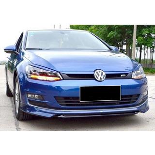Přední lip spoiler DPT V-1 (pro sériový nárazník, 2012-2017, k lakování) Volkswagen Golf 7/E-Golf 2012–2020 fotografie 1