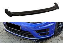Volkswagen Golf 7/E-Golf 2012–2020 Přední lip spoiler DPT V-2 (pro R / R-Line HB, 2012-2017, černý lesk) fotografie 4