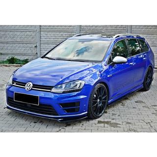 Přední lip spoiler DPT V-2 (pro R / R-Line HB, 2012-2017, černý lesk) Volkswagen Golf 7/E-Golf 2012–2020 fotografie 1