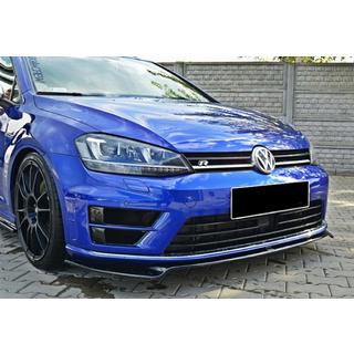 Přední lip spoiler DPT V-2 (pro R / R-Line HB, 2012-2017, černý lesk) Volkswagen Golf 7/E-Golf 2012–2020 fotografie 2