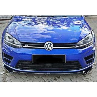 Přední lip spoiler DPT V-2 (pro R / R-Line HB, 2012-2017, černý lesk) Volkswagen Golf 7/E-Golf 2012–2020 fotografie 3