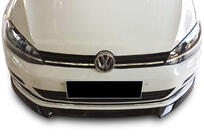 Volkswagen Golf 7/E-Golf 2012–2020 Přední lip nástavec DPT V-4 (pro sériový nárazník, 2012-2017, lesklá černá) fotografie 2
