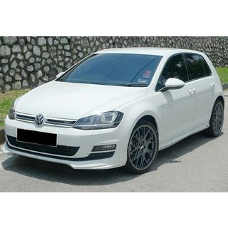 Přední lip spoiler DPT V-5 (pro sériový nárazník, 2012-2017, lesklá černá) Volkswagen Golf 7/E-Golf 2012–2020 fotografie 3