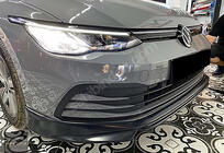 Volkswagen Golf 8 2019– Přední lip spoiler DPT V-1 (lesklá černá) fotografie 1