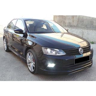 Přední lip spoiler DPT V-1 (2014-2018, k lakování) Volkswagen Jetta 2011–2018 fotografie 4