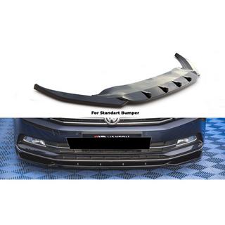 Přední lip spoiler DPT V-1 (2015-2019 EU, lesklá černá) fotografie 1